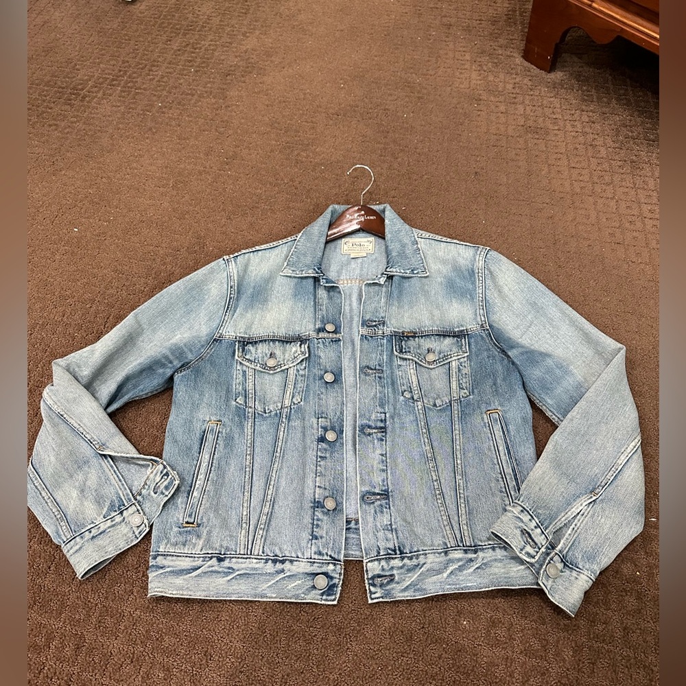Polo Ralph Lauren Denim Jacket Size Medium